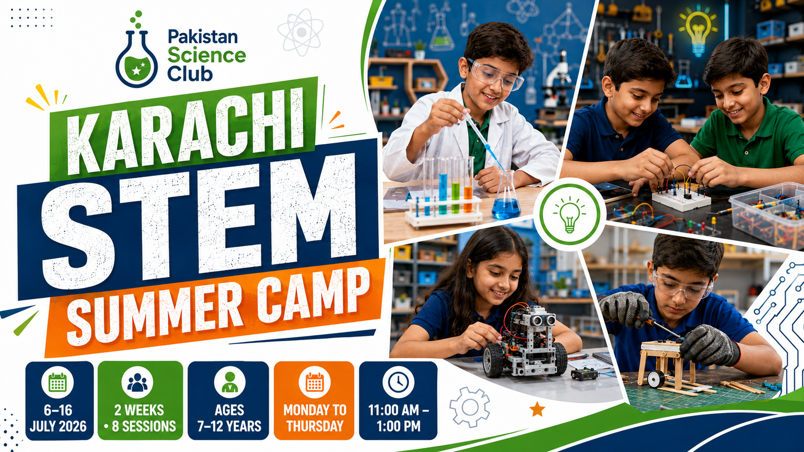 STEM Summer Camp Karachi 2026 – July Batch