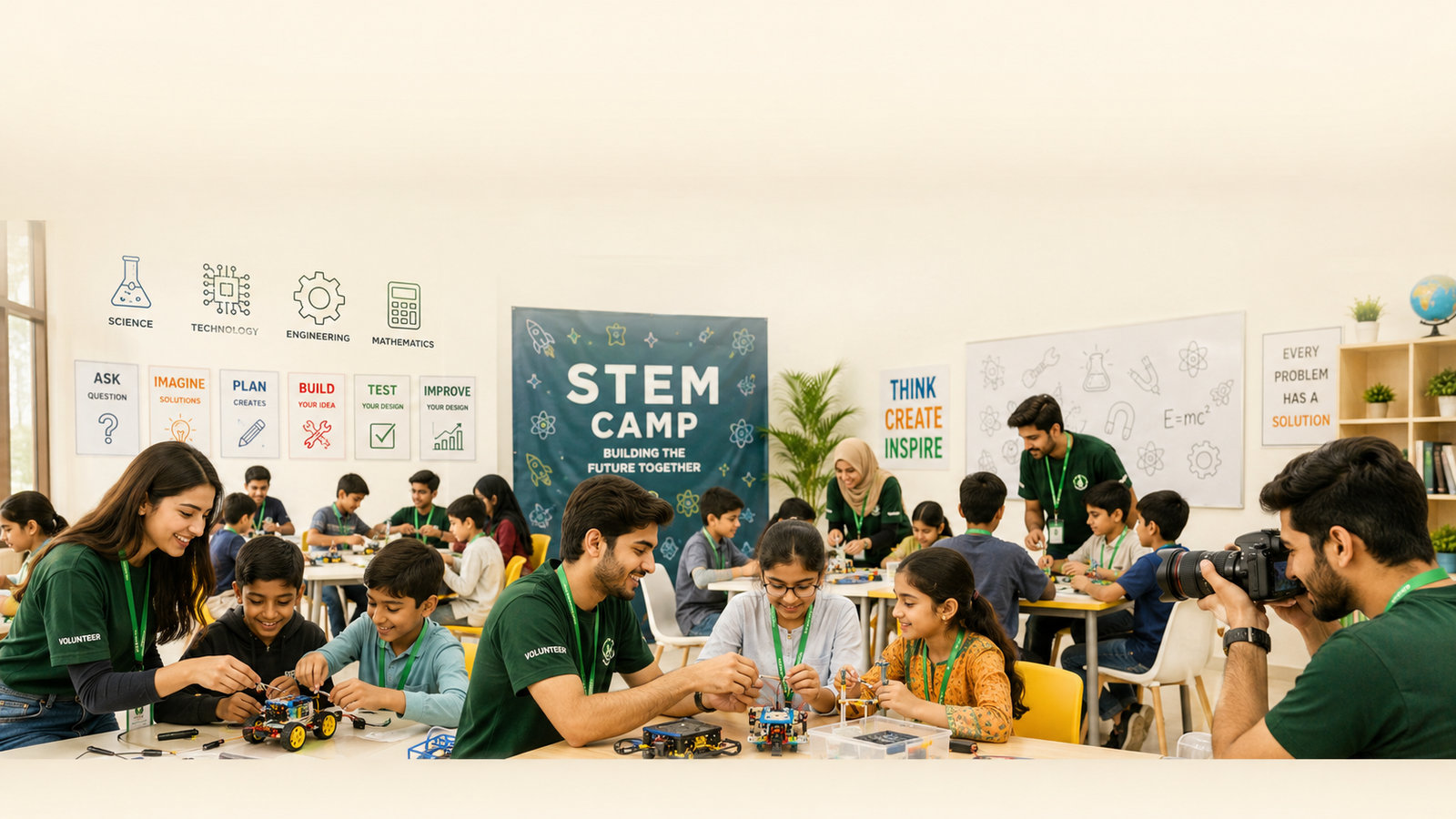 CALL FOR VOLUNTEERS — ISLAMABAD STEM CAMP 5.0