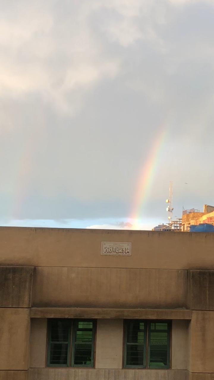 Chromatography of the Sky (formation of a rainbow)