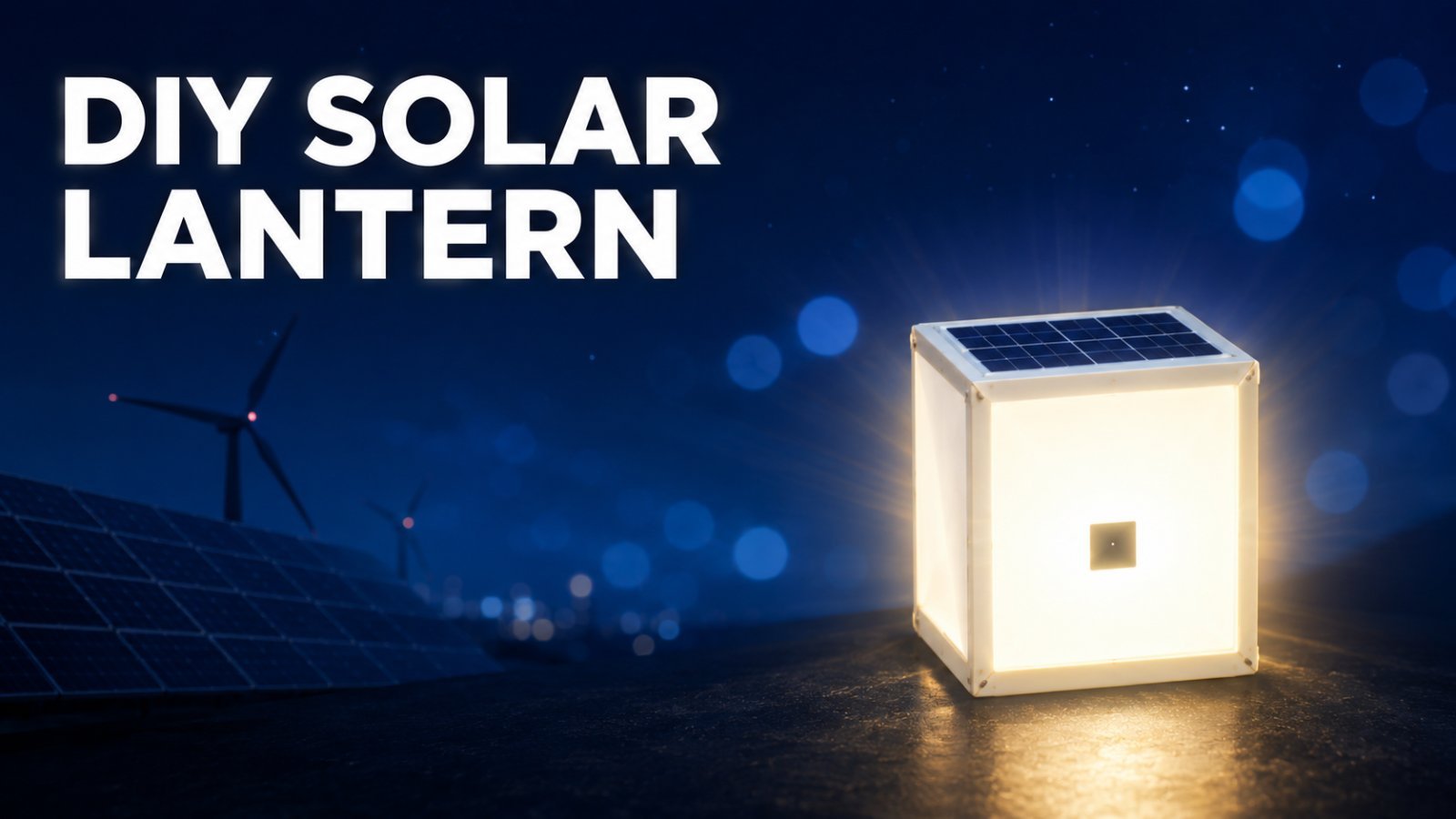 Make Your Own DIY Solar Lantern